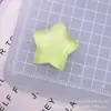 Macaron Destello Fino Estrella de Cinco Puntas Accesorios de Resina DIY Pegamento de Crema Funda de Teléfono Móvil Accesorio para el Cabello Titular Llavero Agujero Zapatos