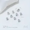 Contas Espaçadoras Cilíndricas com Furo Passante Banhadas a Ouro 14K com Cobre e Zircônia para Acessórios de Pulseiras e Colares de Cristal e Pérola Feitos à Mão DIY