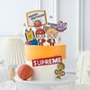 Adornos de Decoración para Pastel de Deportes de Baloncesto Tema de Slam Dunk Niño Arreglo de Cumpleaños Adorno para Pastel de Zapato de Baloncesto Rukawa Maple
