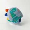 Chapéus Infantis Outono e Inverno Chapéus de Tricô para Meninos Chapéus de Bebê Meninas Dinossauro Chapéus de Lã de Inverno para Crianças Bebês
