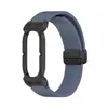 Para Google Fitbit Air Armored Metal Watch Frame Padrão Lichia Dobrável Fivela Magnética Pulseira de Relógio de Silicone