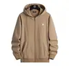Moletom Cardigan Bordado de Pônei Novo Transfronteiriço Jaqueta com Capuz Masculina Primavera e Outono