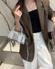 2025 Nova Bolsa de Couro Grande Capacidade Moda Elegante Couro Feminina Baotou Couro Bovino Curtido Vegetal Design de Nicho
