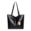 Bolsa Tote Retrô Fashion para o Dia a Dia 2026 Nova Bolsa de Ombro de Grande Capacidade Transfronteiriça Bolsa de Mão em PU com Padrão de Crocodilo Bolsa Feminina
