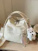 Bolso de Mano Ligero Casual Simple 2026 Verano Nueva Moda Elegante Bolso de Tela de Alto Valor Bolso de Hombro Cruzado
