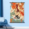 Animación Cuál 2 Chico Diablo Nao Hay Pintura Decorativa Póster de Película Envolvente Dormitorio Habitación Rollo Pintura Colgante