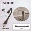 Cabo de Dados Tipo-C Mais Vendido para Câmera de Painel Curto USB para Carro Tipo-C Duplo Cotovelo Cabo de Dados