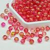 Série Vermelha Estilo Chinês Ano Novo Vidro Esmaltado Contas Soltas Material para Miçangas DIY Artesanal Acessórios de Contas para Pulseiras Joias