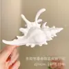 Presilha de Cabelo Grande Concha de Princesa Sereia 2026 Estilo Praia de Verão Presilha Tubarão Presilha de Cabelo de Alta Qualidade para Penteado no Topo da Cabeça