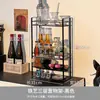Estante de Vino de Escritorio Estante de Almacenamiento Gabinete de Exhibición de Vino de Escritorio Gabinete de Vino Pequeño de Múltiples Niveles para el Hogar Estante de Almacenamiento de Vino Extranjero