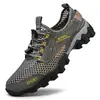2025 Sapatos de Crocodilo Transfronteiriços Baotou Sapatos Masculinos Verão Sapatos para Rastreamento de Rios Esportes ao Ar Livre Malha Sapatos Casuais de Praia