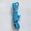 En stock de fábrica cuerda de paraguas línea miu 5 mm de núcleo poliéster color sólido tejido DIY colgante para mochila cuerda de ajuste de cintura flor