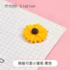 Coleção de capas de celular com flores margaridas famosas na internet, bolsa de material DIY, grampo de cabelo feito à mão, acessórios de resina