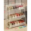 Estante Exhibidor de Cigarrillos Supermercado Tienda de Conveniencia Mostrador de Caja Estante para Cajetillas de Cigarrillos Estante de Almacenamiento Multicapa Estante para Colocar Porta Cigarrillos