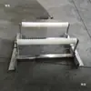 Suporte de barra em material de aço inoxidável, acessórios de suporte de pia, rolete de nylon, acessórios de granulador de parafuso duplo, acessórios para máquina 65