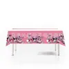 Cien colección de manteles de fiesta mantel de plástico rectangular picnic cumpleaños fiesta de cumpleaños desechable decoración