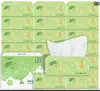 Lenços Faciais Qingfeng Madeira Maciça Produto Puro 2 dobras 200 folhas Papel Facial Doméstico Dropshipping [BR18MVEN]