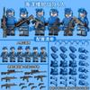 [Venta al por mayor del fabricante] Figuras de Bloques de Construcción Fuerzas Especiales Militares Modernas Set Completo de Armas para Ensamblaje Infantil