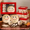 Práctico Set Pequeño de Vajilla para Regalo Tazón de Cerámica Cuchara Plato Logo Souvenir Regalo para el Festival del Bote del Dragón Ceremonia de Apertura para Entregar a Clientes