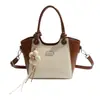 Bolso de Mano Elegante, Sencillo y de Alta Calidad, Nuevo Modelo Primavera 2026, Bolso de Hombro Personalizado, Bolso Cruzado Tipo Cubo de Gran Capacidad