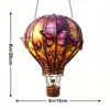 Shidong Vitral Transfronteiriço Pendurado Borboleta Balão de Ar Quente Arte Decorativa Parede Janela Interna Caixa de Luz