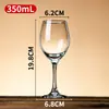 Decantador de Vino de Vidrio Espeso, Copa de Vino de Alta Gama, Copa de Cristal de Alta Calidad Estilo Europeo, Copa Comercial