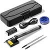 Soldador de estaño USB portátil recargable de 5V8W sin cable para soldadura y reparación, Mini juego de soldador doméstico con batería de litio