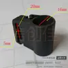 Aleación de Aluminio Puerta Retráctil Eléctrica Accesorios de Plástico Bloque Horquilla de Goma Deslizante Junta Tórica Funda Resistente al Desgaste Conector de Clip de Cable Guía