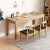 Escritorio de madera maciza, todo de madera maciza para dormitorio, escritorio de estudio para estudiantes, escritorio de oficina, escritorio para computadora, escritorio simple para escribir, 18 mm de grosor