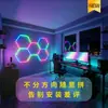Fábrica Produce Luces de Panal RGB de 24V, Luces de Fondo Coloridas para Sala de Transmisión en Vivo, Luces de Garaje Controladas por App, Luces de Panal RGB