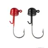 Anzuelo de plomo Ned 1.6 g-5.5g afilado reforzado anzuelo suave Luya anti-enganche fondo anzuelo simple pesca perca pez mandarín