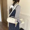 Chegada Nova Primavera 2026 Bolsa de Mão Bowling para Mulheres Moda Tendência Bolsa de Ombro Único Transversal Texturizada Bolsa Almofada para o Dia a Dia