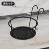 Guarda-corpo de Ferro Forjado Varanda Suporte de Flores Pendurado Suporte de Vaso de Flores Pendurado Pothos Suculenta Suporte de Flores para Orquídeas Penduradas Suporte de Armazenamento para Sala de Estar