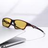Gafas de Sol Polarizadas de Moda Deportivas para Exterior de Pata Curva Estilo Europeo y Americano Gafas de Sol Transfronterizas para Conducir Amarillas