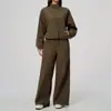 2026 Novo Conjunto Esportivo Feminino para Fitness Gola Alta Zíper Bloco de Cores Alta Elasticidade Respirável Secagem Rápida para Corrida ao Ar Livre 3616