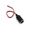 Encendedor de cigarrillos hembra Funda cargador de coche Seat cargador de coche hembra asiento encendedor de cigarrillos con cable cargador de coche de cobre puro hembra asiento
