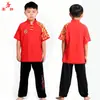 Traje ligero de manga corta para actuación de artes marciales de verano, uniforme de práctica de artes marciales, traje de actuación, traje de entrenamiento de artes marciales