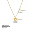 Collar "Hazte Rico Pronto" Nuevo de Acero de Titanio 2026, Oro de 18k, Lujo Ligero, Lindo, No se Desvanece, Exquisita Cadena para la Clavícula para el Año del Zodiaco