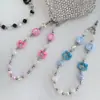 Corrente de celular KT diamante flash pingente de câmera ccd goo este pingente de bolsa feito à mão com miçangas coração de menina alta qualidade