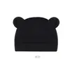 Gorro Fetal Delgado de Primavera y Otoño para Bebé Gorro Fetal para Recién Nacido Gorro de Oreja de una Sola Capa Gorro de Color Sólido para Bebé 0-6 Meses