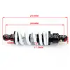 Amortecedor de Choque Traseiro a Ar para Motocicleta Off-Road 250-350mm Mola Amortecedora de Amortecimento Crf Bbr Xr Ssg