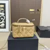 Bolsa para lonchera LP, bolso de piel de grano superior color caviar para mujer, bolso cruzado de patrón de diamante con eslabones de cadena, bolso de hombro cuadrado pequeño, estilo inspirado en Chanel
