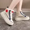 [Personalizado] Zy12256 Botas de Neve Quentes de Veludo Botas Curtas Casuais 2025 Inverno Novo Cano Alto Engrossado