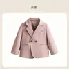Conjunto de Terno para Meninos Outono Novo Estilo Terno Pequeno Infantil Estilo Britânico Menino Bebê Aniversário Roupa Formal Roupa Formal de Menino de Alta Qualidade