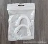 Nuevo producto: Frenillos Dentales Simulados con Agujeros para Dientes Superiores e Inferiores, Tiras de Silicona para Blanquear los Dientes, Partículas de Relleno Dental Temporal, Savia en la Sonrisa