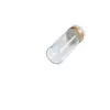 Fornecido Diretamente pelo Fabricante, Frascos Tubo Transparentes de 10ml com Tampas Banhadas a Ouro e Rolhas de Silicone Podem Ser Usados para Armazenar Pó Liofilizado, Líquido Original e Óleos Medicinais