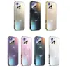 Adequado para Capa de Celular Apple 16Pro Anel Magnético Fosco Fino Iphone15 Galvanizado Escovado Borda Macia Capa Protetora de PC