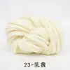 Hilo islandés extra grueso, popular en Corea, para hacer a mano gorros, bufandas y mantas; suministros de tejido hechos a mano disponibles del fabricante