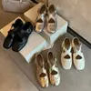 Zapatos estilo mismo de Mamá Uva~Brogue tallado modelo nuevo 2026 sandalias de tira cruzada que aumentan la altura zapatos Mary Jane para mujer