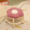 Flor Polia Banqueta Baixa Doméstica Universal Roda Banqueta Pequena com Rodas Móvel Portátil Banco Infantil Entrada Sapato Trocando Banqueta